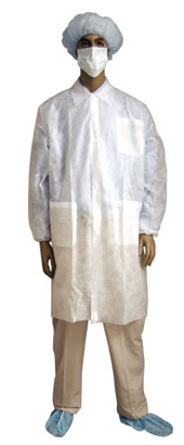 Polypropylene Labcoats