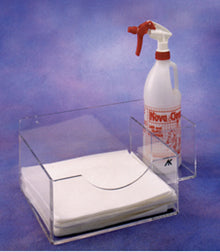 Acrylic Dispensers: Wipe Stations