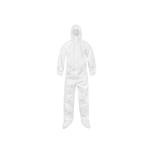 CleanMax™ Clean Manufactured Coveralls with attached hood and boots (non-sterile)
