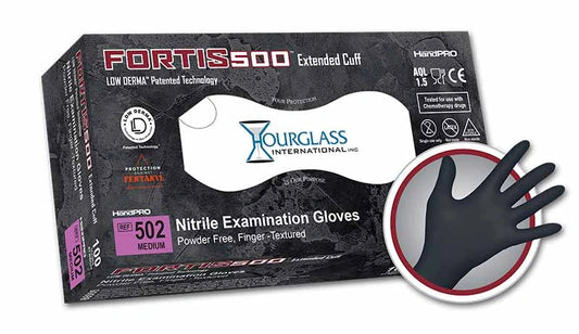 Fortis 500 Boxed Nitrile Exam Gloves