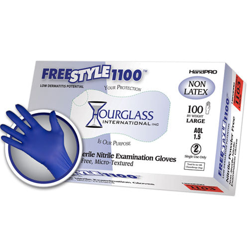 Boxed Gloves: HandPRO FreeStyle1100™ Nitrile Exam Gloves
