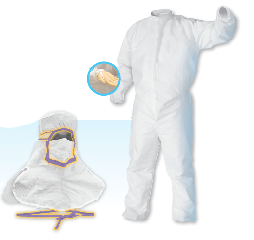 Kimtech Pure* A5 Integrated Hood & Mask