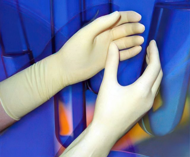CTI SGPF Sterile Latex Class 100 Gloves