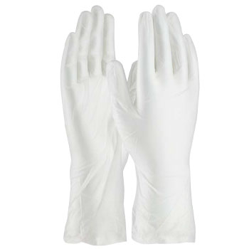PIP CleanTeam 100-2830 Single Use Class 10 Cleanroom Vinyl Gloves