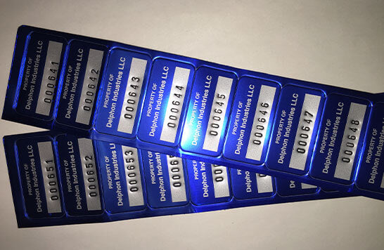 Cleanroom Labels: Asset Tags