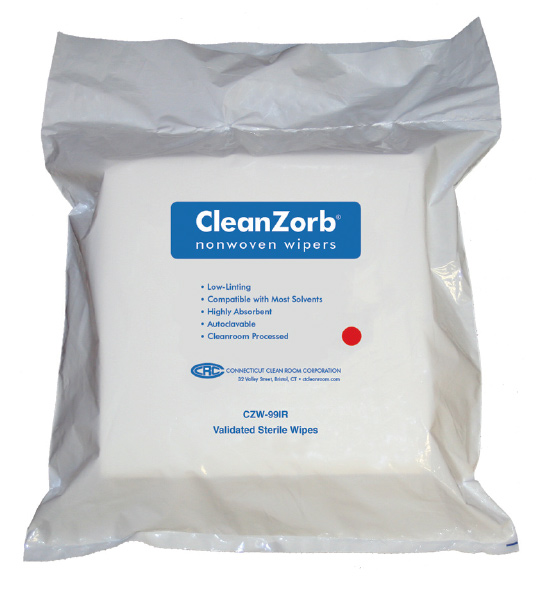 CT Cleanroom's CleanZorb Sterile Wipers