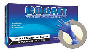 MicroFlex Cobalt Powder-Free Nitrile Gloves