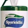 Sporicidin disinfectant wipes
